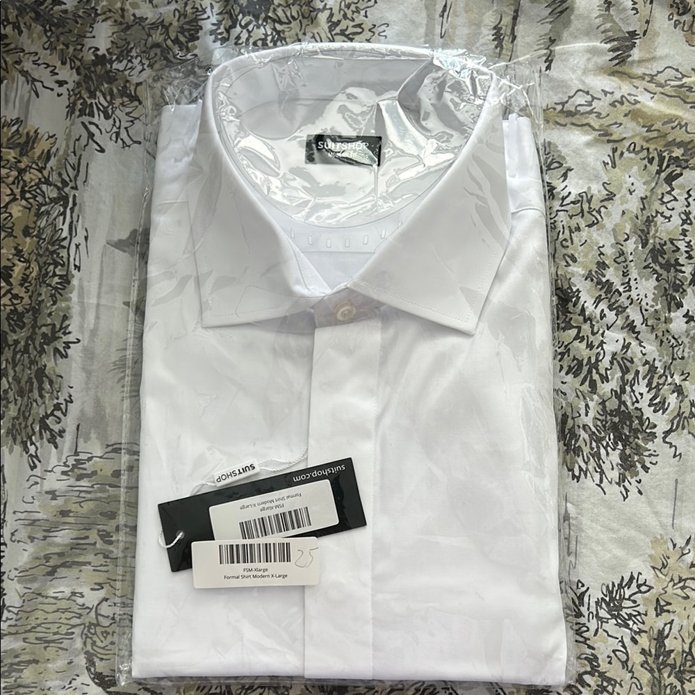 NWT - French Cuff White Dress Shirt